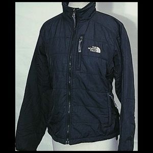 North Face Women's Black Zip Jacket Size S